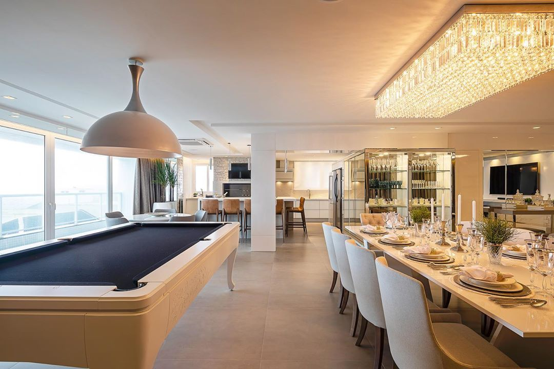 Pool Table And Dining Room Table