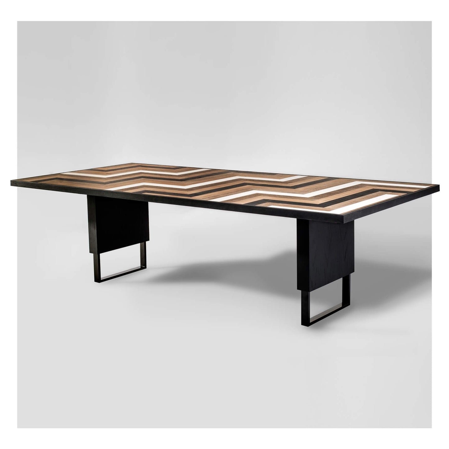 Domino Mid-Century Modern Dining Table
