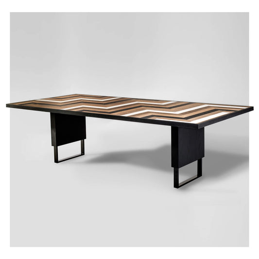Domino Mid-Century Modern Dining Table