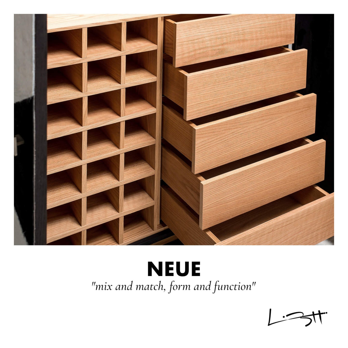 Neue Cabinet With Wine Rack