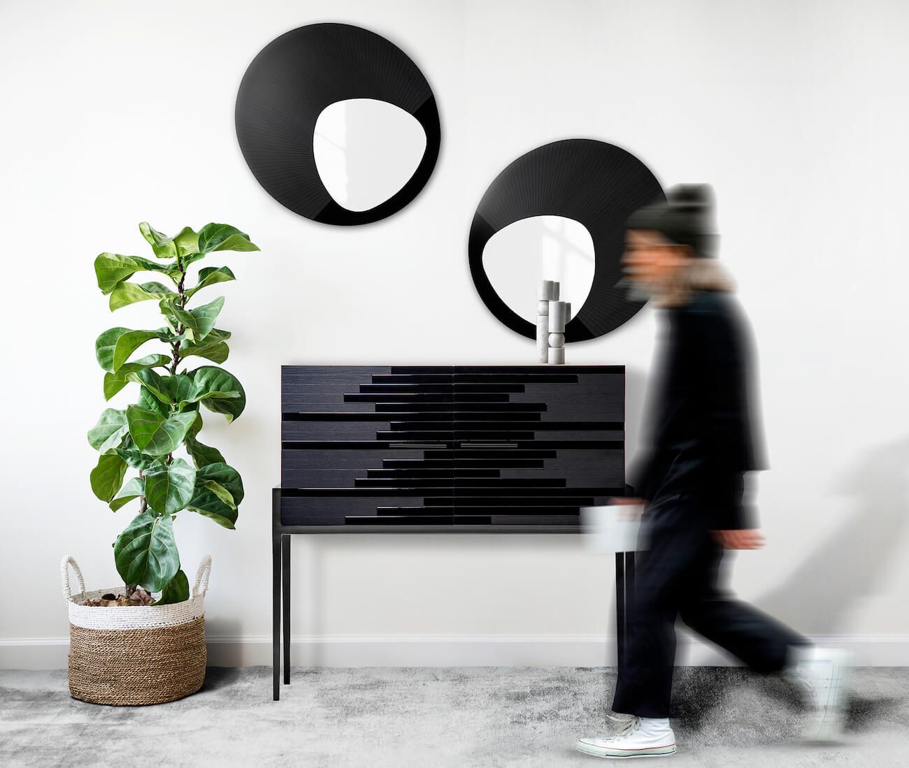 Black Vind Modern Sideboard