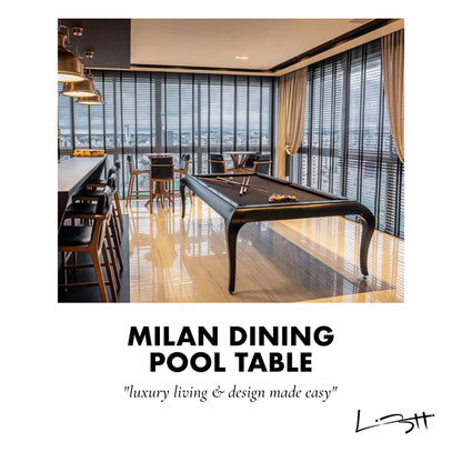 Milan Dining Pool Table