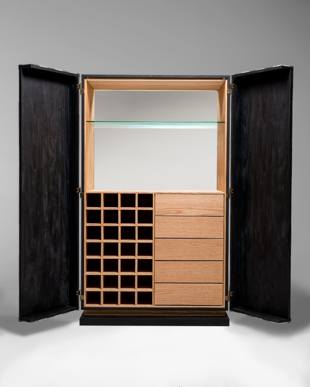 Neue Cabinet With Wine Rack